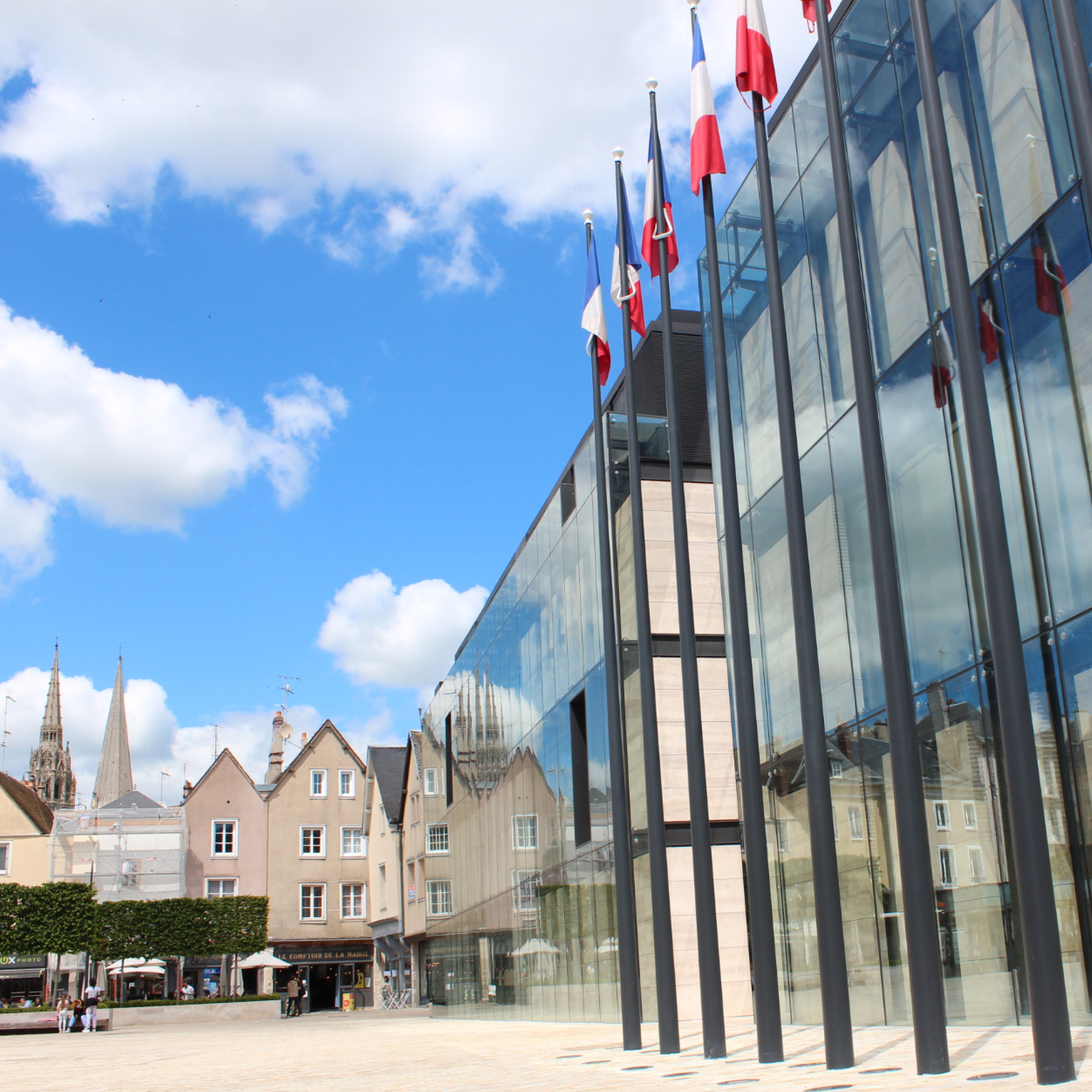 Ouverture du front-office de l’hôtel de ville – Chartres
